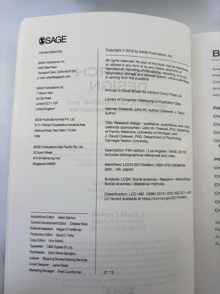 Research Design: Qualitative Quantitative & Mixed Methods -International 5th ed - Image 3 of 4