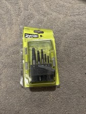 (5-Pk) Ryobi Spiral Screw Extractor Set A96SE...