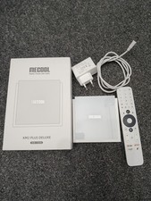 MECOOL KM2 Plus Deluxe 4K Android TV Box 4GB/32GB Chromecast Dolby Vision White
