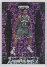 2017-18 Panini Prizm Fast Break Purple Prizm 24/75 Sterling Brown #188 mp7