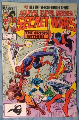 Marvel Super Heroes Secret Wars #3 NM 1st appearances of Volcana and Titania
