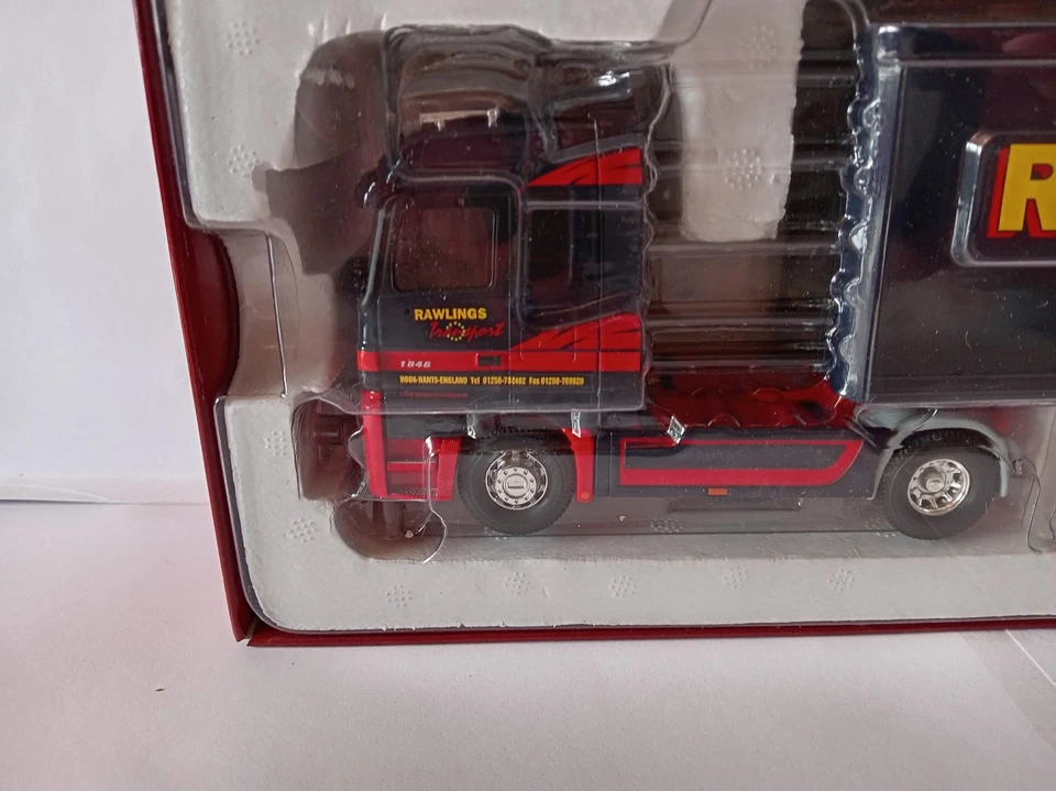 CORGI HAULIER OF RENOWN 1:50 MERCEDES BENZ ACTROS RAWLINGS TRANSPORT CC13813 NEW - Image 3 of 4