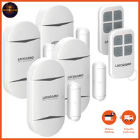 TüRalarm Fensteralarm 130Db Drahtlos Home Security Mit 2 Fernbedienungen