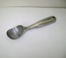 Vintage Roldip Nuroll Ice Cream Scoop, USA, Cast Aluminum Metal, Maumee, Ohio