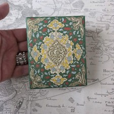 Parfum COTY Emeraude Paris - Rare Boîte Ancienne Vide 1920