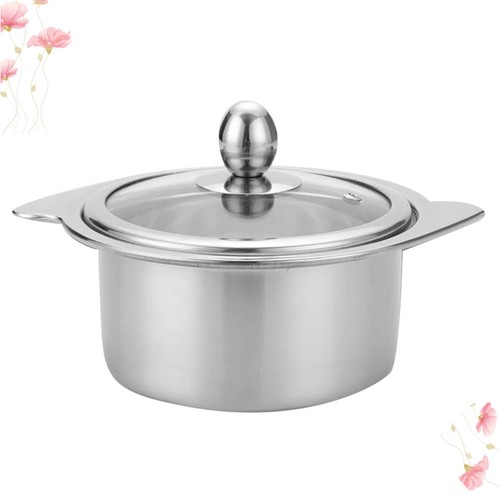 1Pc 14cm Stainless Steel Hot Pot Pot compatible for Induction Cooker - Picture 10 of 12