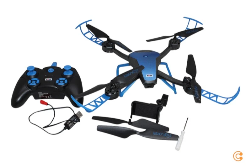 Reely Marathon Quadrocopter RtF Einsteiger Kameraflug Blau SIEHE TEXT/FOTO572