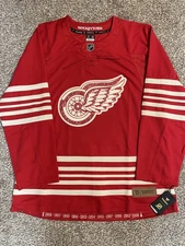 Detroit Red Wings Centennial Alt Fanatics Premium NWT NHL Hockey Jersey SIZE 60