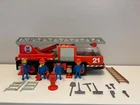 Vintage Playmobil Hook & Ladder Fire Truck 3525