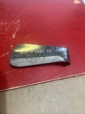 Vintage Advertising Metal Shoehorn SAMTER BROS CO SCRANTON,PA