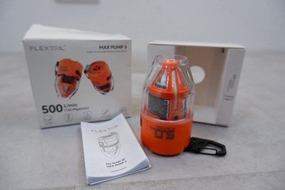 FLEXTAILGEAR MAX PUMP 3 Tragbare Luftpumpe 5,0kPa Beleuchtung USB Wiederaufladbar NEU