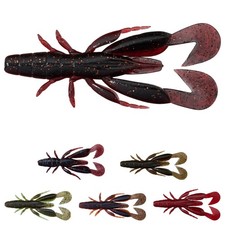 Illex Chunk Craw Soft plastic lure Crabs Gummikrebs Black perch Zander Pike
