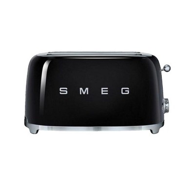 Smeg TSF02BLEU Toaster 1500W Schwarz   4 Scheiben, Bagel-Funktion