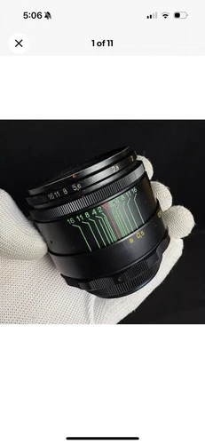 Helios 44-2 58mm f2 Russian Bokeh Portrait Lens M42 Mount - KMZ