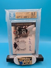 2010 Panini Plates & Patches - Montario Hardesty #227 /699 (AU, MEM, RC)