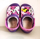 Crocs Minnie Mouse Child Clogs (8-9) Purple Pink Fur — photo 5