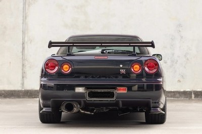Nissan Skyline GT-R (R34) Rear POSTER 24 X 36 Inches SWEET! | eBay