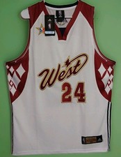 Men's Adidas Kobe Bryant AUTHENTIC NBA West All Star White Jersey  Size XL 