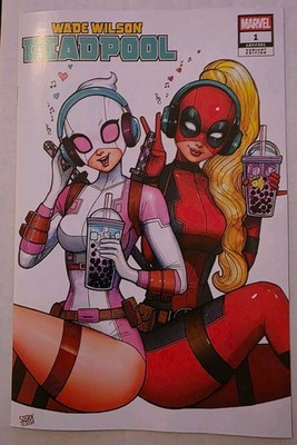 Wade Wilson Deadpool #1 Szerdy Trade Gwenpool Lady Deadpool Marvel 2026 NM