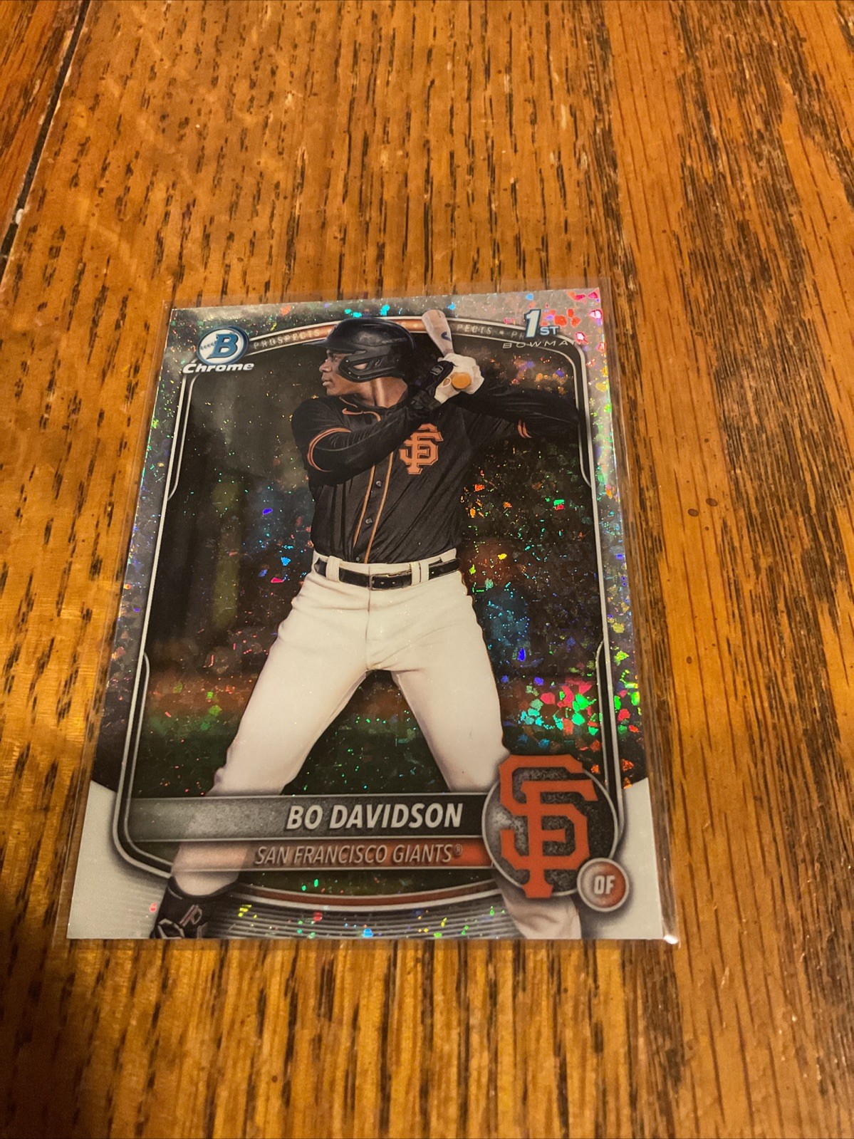 2025 Bowman Chrome Bo Davidson 1st Mini diamond  Refractor #bcp-206