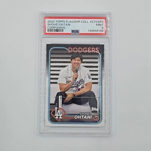 2024 Topps Flagship Collection Shohei Ohtani Companion Short Print PSA 9 Mint