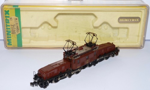 Trix Minitrix 12956 N ++ E-Lok Ce 6/8 #14302 Krokodil SBB OVP ++Abbrüche #S5_278 | Condition: Gebraucht