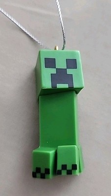 2025 Creeper Minecraft Character Christmas Tree Ornament, New IB4