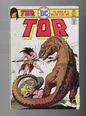 Tor #4 1975 DC Joe Kubert Prehistoric Hero Cave Men Kubert Art