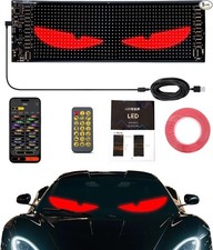 Led Colorful Eye Lamp Soft Screen For Car Window Windshield Devil Eyes Light Usa Led Colorful Eye Lamp Soft Screen For Car Window Windshield Devil Eyes Light Usa