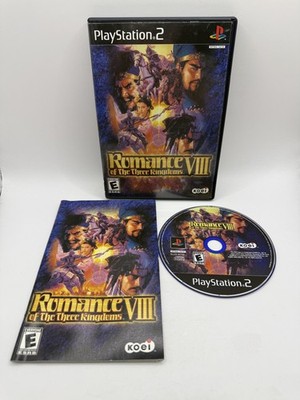 Romance of the Three Kingdoms VIII   PlayStation 2 - NTSC-U/C - PS2 - CIB - EN