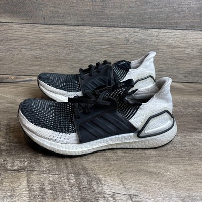 Adidas Ultraboost 19 Oreo B75879 Women's 10.5 Running Shoes Black White Sneakers