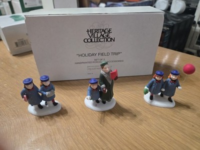 Department 56 Holiday Field Trip Figurines