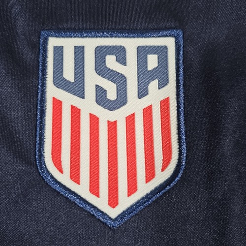 Maillot de football poly bleu marine États-Unis Icon Sports USMNT grand jour de match neuf avec étiquette - Photo 4/10