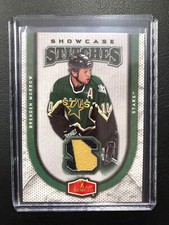 2006-07 FLAIR SHOWCASE BRENDEN MORROW SHOWCASE STITCHES 2 COLOR JERSEY⭐️❗️🏒🔥👍