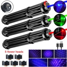 10W USB Charge Strong Blue/Green Burning Lase...