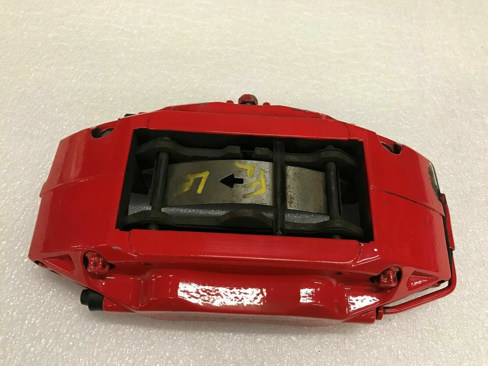 MCLAREN MP4-12C FRONT LEFT DRIVER SIDE BRAKE CALIPER RED OEM 11C0563CP