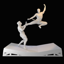 Unpainted 1/24 120mm Resin 3D printing  Blood...