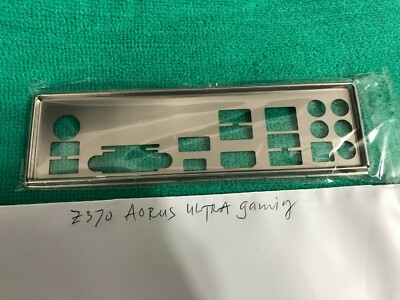  GIGABYTE  Z370 AORUS ULTRA GAMING IO SHIELD BACK PLATE ( METAL ) 