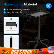 Hair Beauty Salon Spa Equipment Service Rolling Trolley Instrument Tray Cart