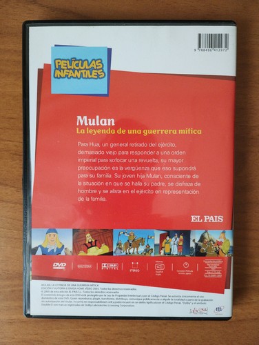Películas infantiles en DVD: Mulan - Imagen 2 de 3
