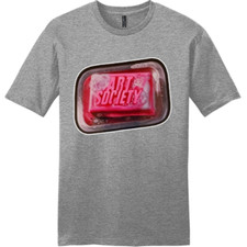 NEW Art Society CLUB PINK SOAP Tee Shirt GREY FROST SMALL-4XLARGE MADE IN USA