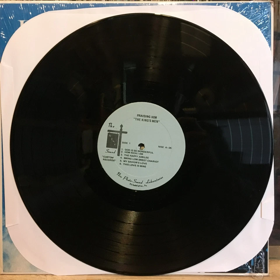 [GOSPEL/POP]~EXC LP~The KING'S MEN~Praising Him~Volume 2~[1971~NISE PRODUCTIONS] - Image 3 of 4