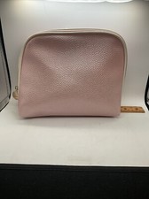Beauty Makeup Cosmetics Bag - Zip Around - Pink