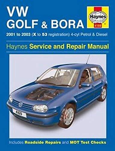 VW Golf & Bora Service and Repair Manual (Haynes Service and Repair Manuals) By