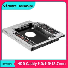 UnionSine 9.0 9.5 12.7mm HDD Caddy SATA 3.0 for 2.5'' SSD Case Hard Disk Drive A