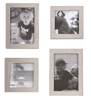 Click & Fix DIY Bilderrahmen 4er Set  silber Galerie