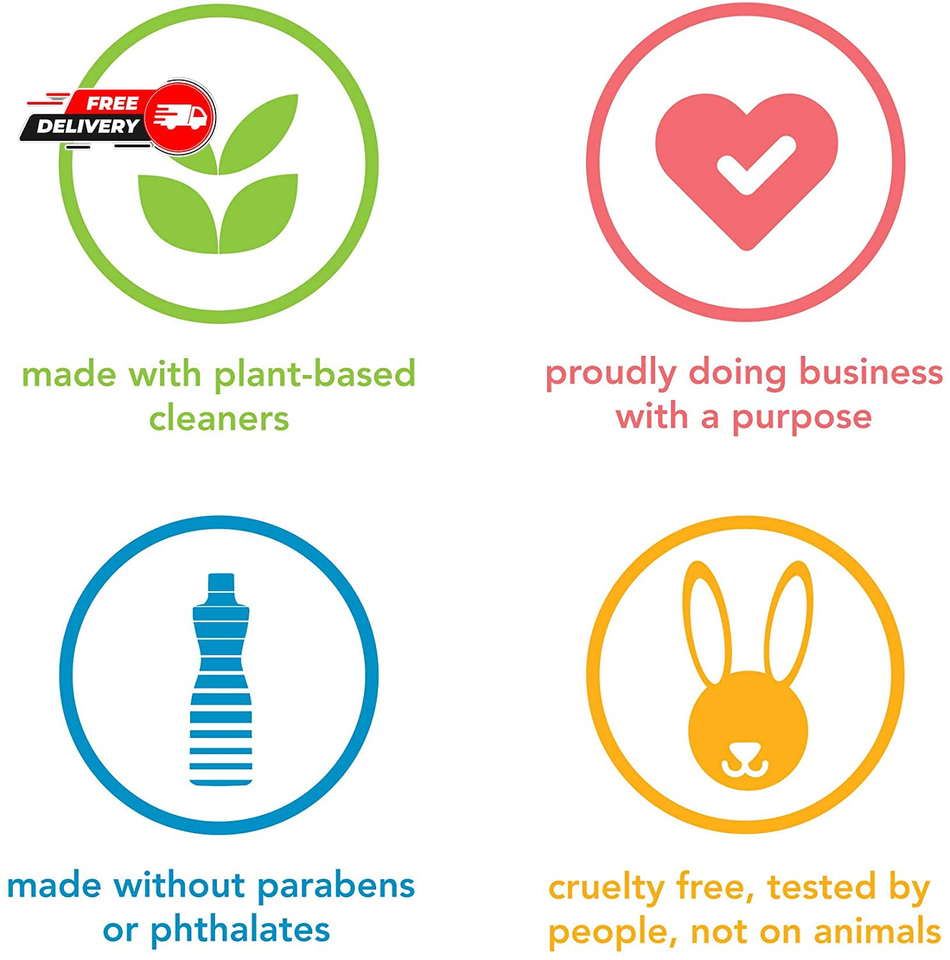 Method Daily Shower Cleaner Refill, Eucalyptus Mint, for Showers, Tile