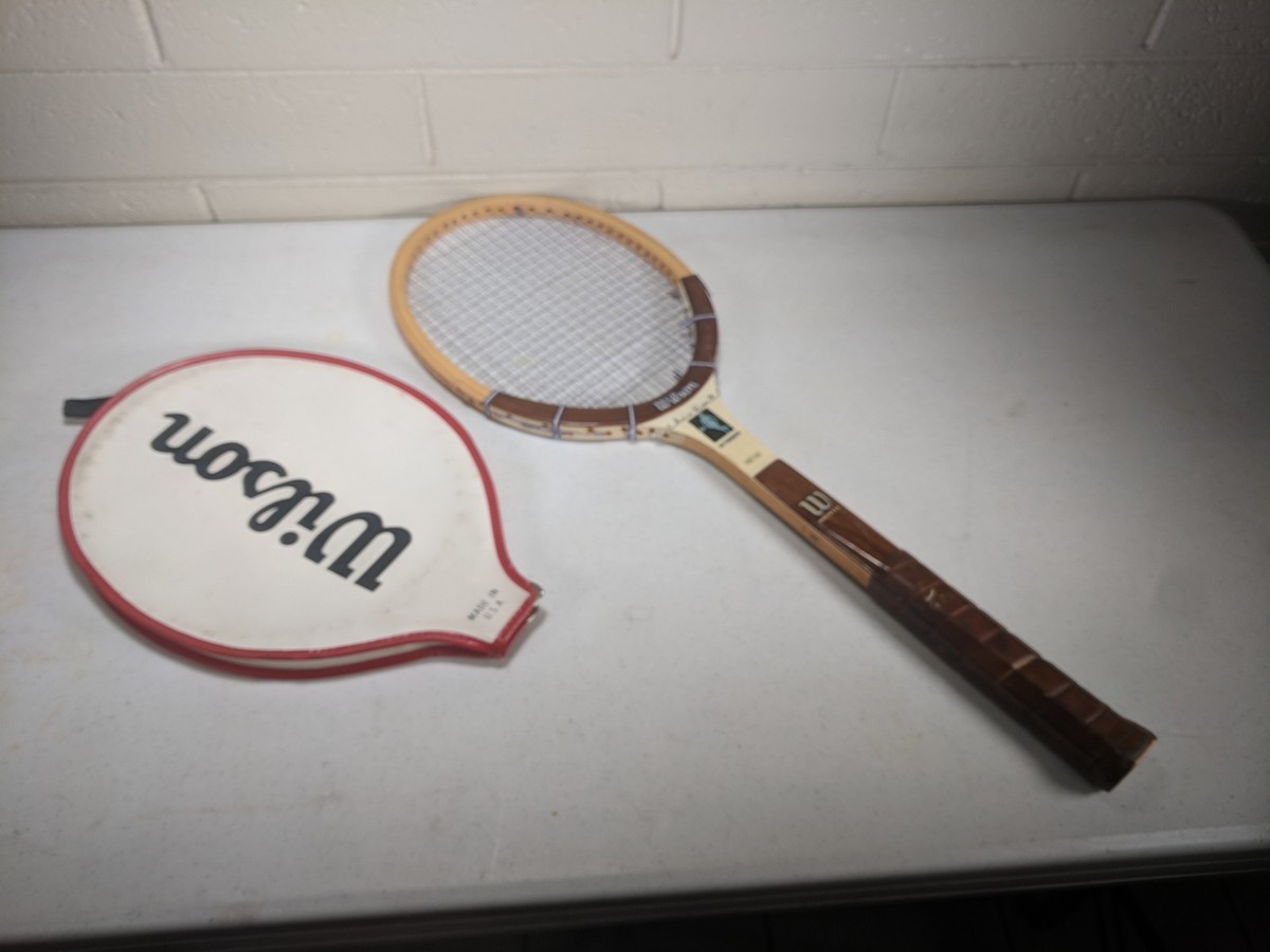 Vintage Wilson Tennis Racket Chris Evert Autograph Model Wooden w
