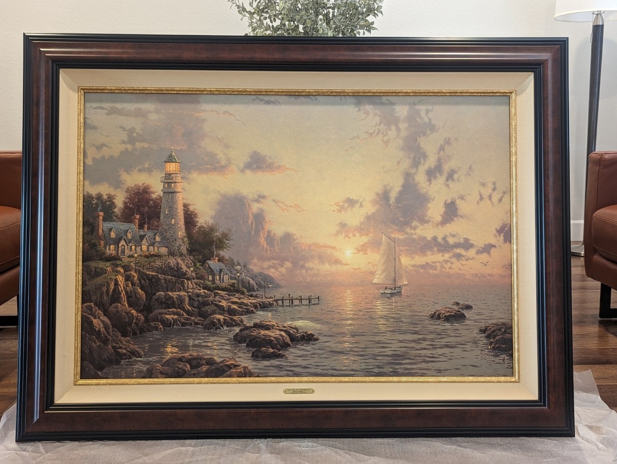 Limited Edition Thomas Kinkade 'The Sea Of Tranquility' Lithograph