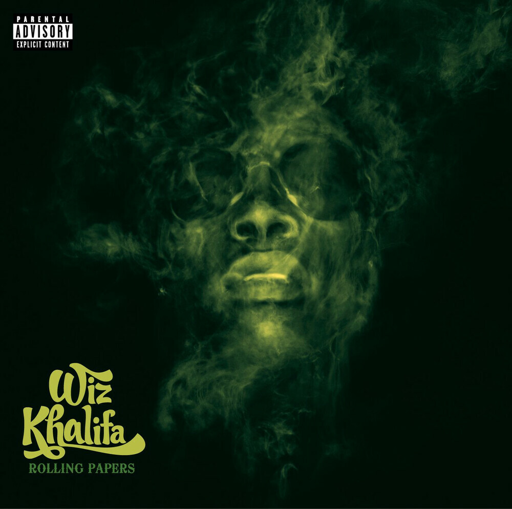 Wiz Khalifa ROLLING PAPERS (GREEN) New Limited Colored Vinyl Record 2 LP